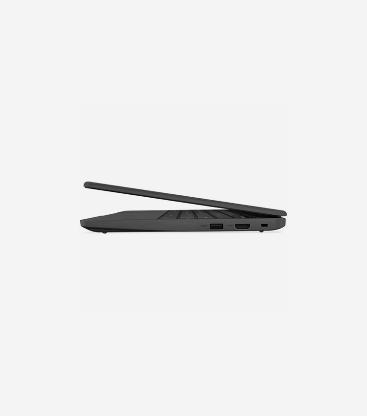 Lenovo 100e Chromebook Gen 4 83G80000US 11.6" (294.64 mm) Touchscreen Chromebook - HD - Intel N-Series N100 - 4 GB - 32 GB Flash Memory - English Keyboard - Graphite Gray - Intel Chip - 1366 x 768 - ChromeOS - Intel UHD Graphics - In-plane Switching (IPS) Technology - Front Camera/Webcam - IEEE 802.11ax Wireless LAN Standard
